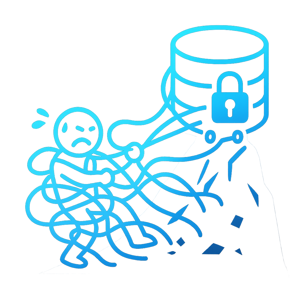 Developer tangled in SQL strings